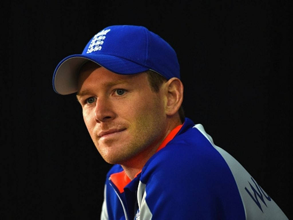 Eoin Morgan Blue Cap Background