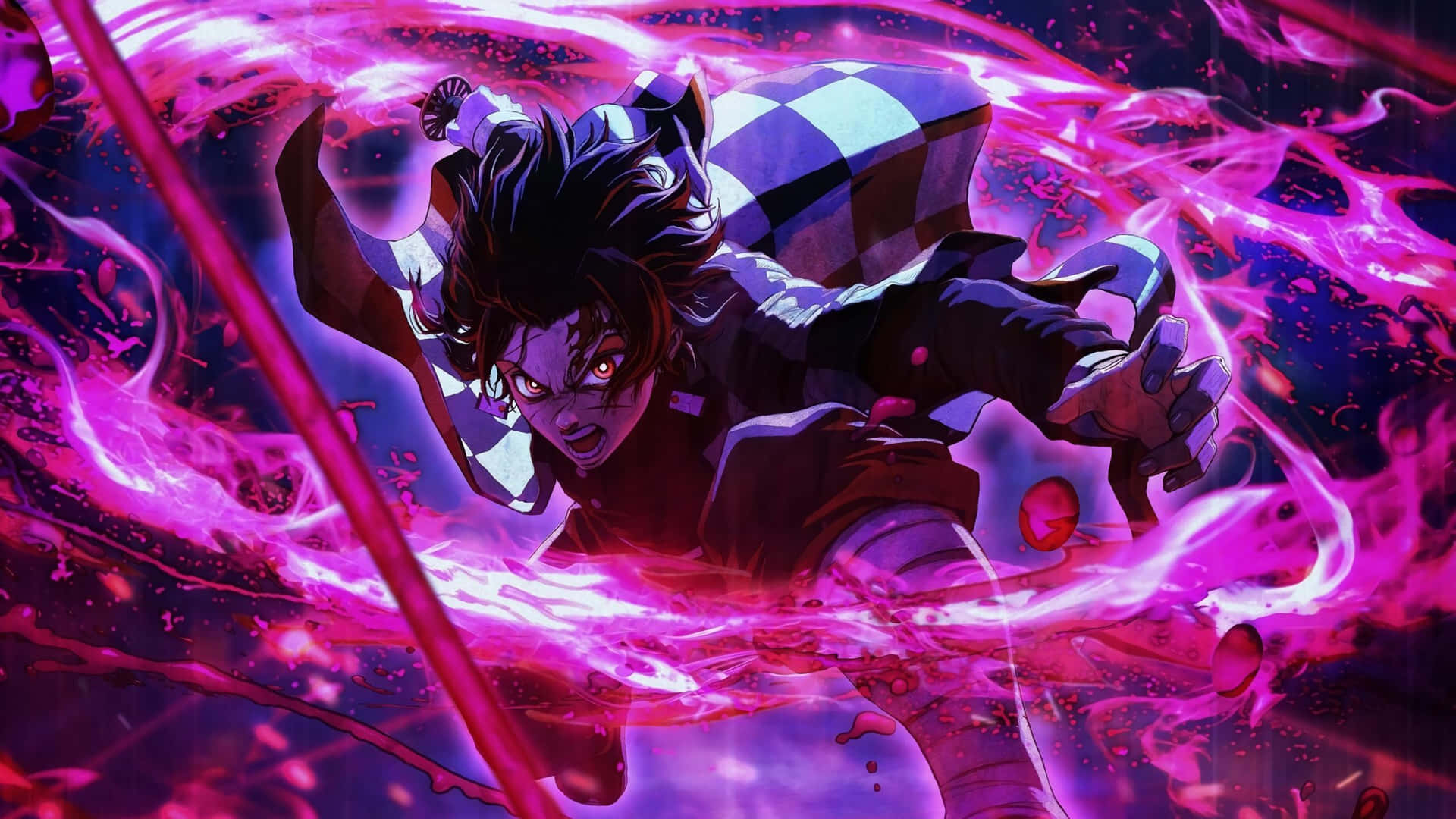 Epic Anime Battle Scene2560x1440 Background