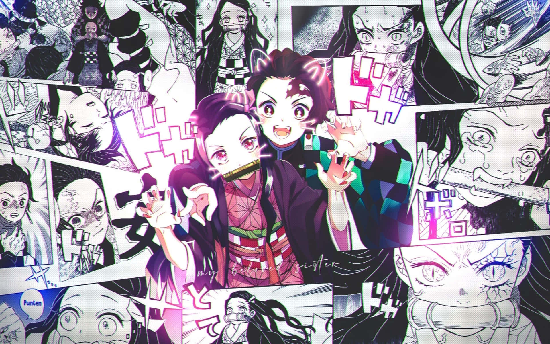 Epic Anime Collage Showcasing A Diverse Range Of Characters Background