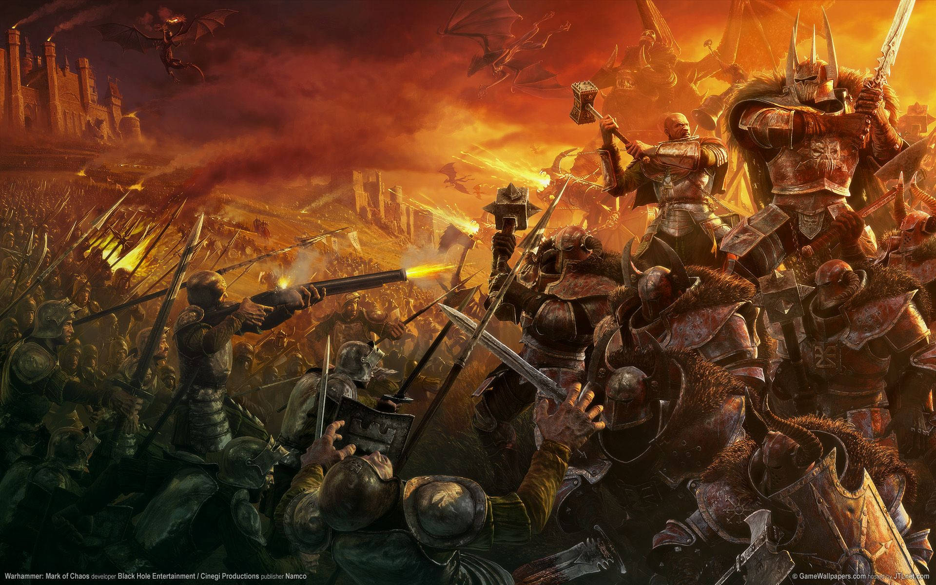 Epic Battle Warhammer Background