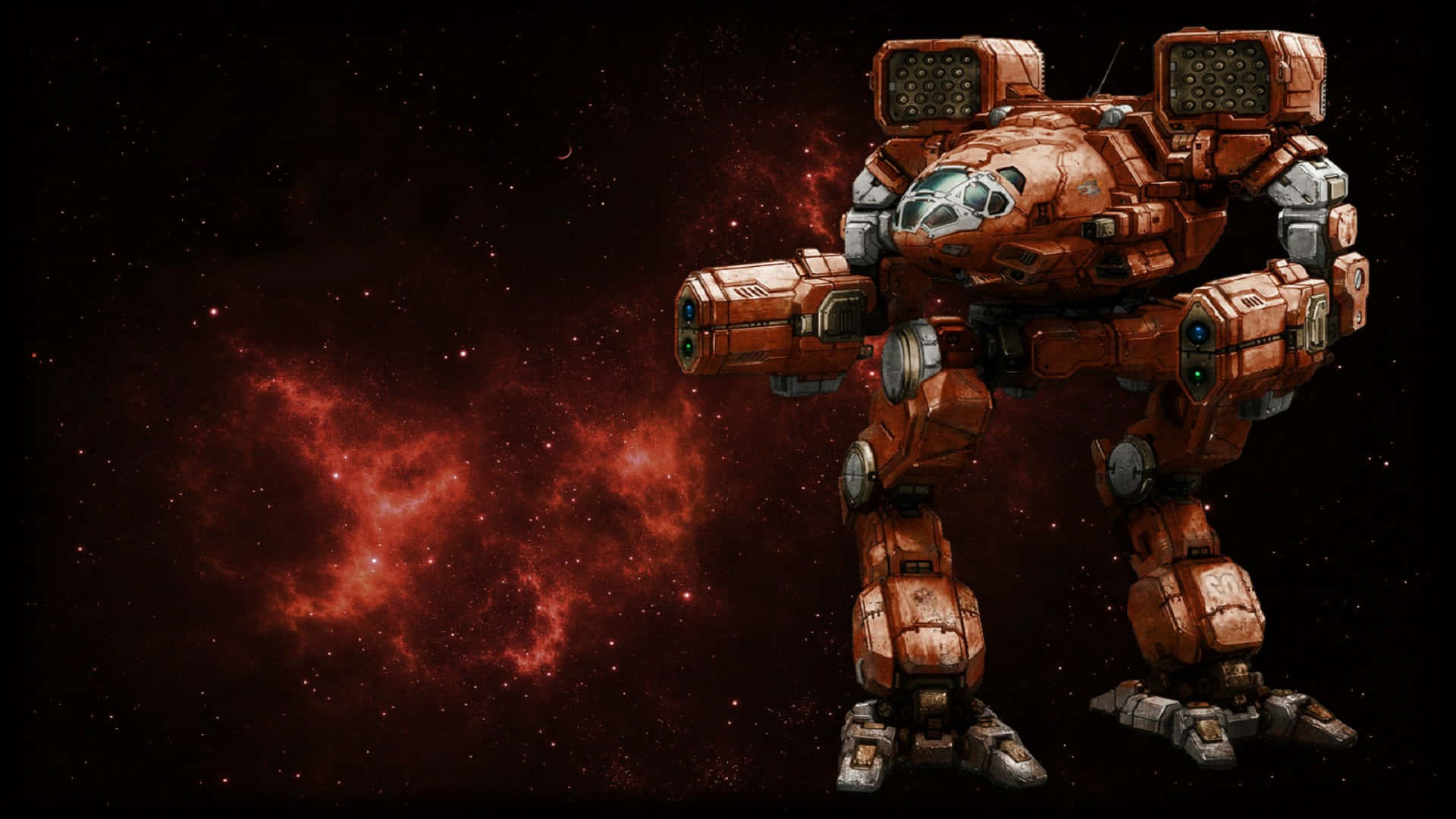 Epic Battletech Warfare In A Futuristic World Background