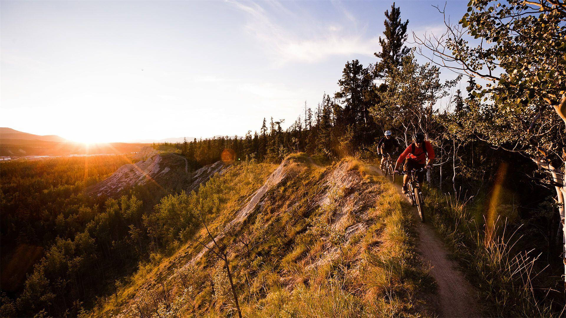 Epic Bike Ride In Nature Trails