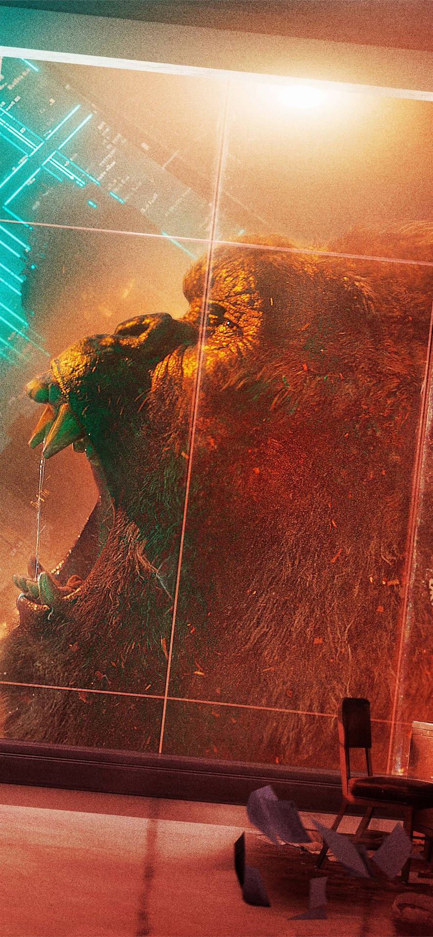 Epic Clash - Godzilla Vs Kong 2021 Background