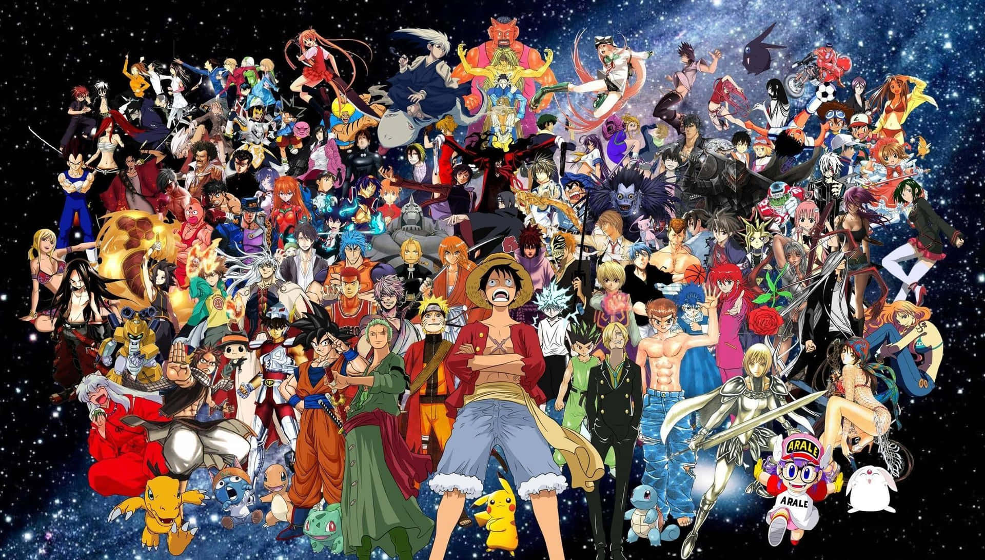 Epic Collection Of Anime All Characters Hd