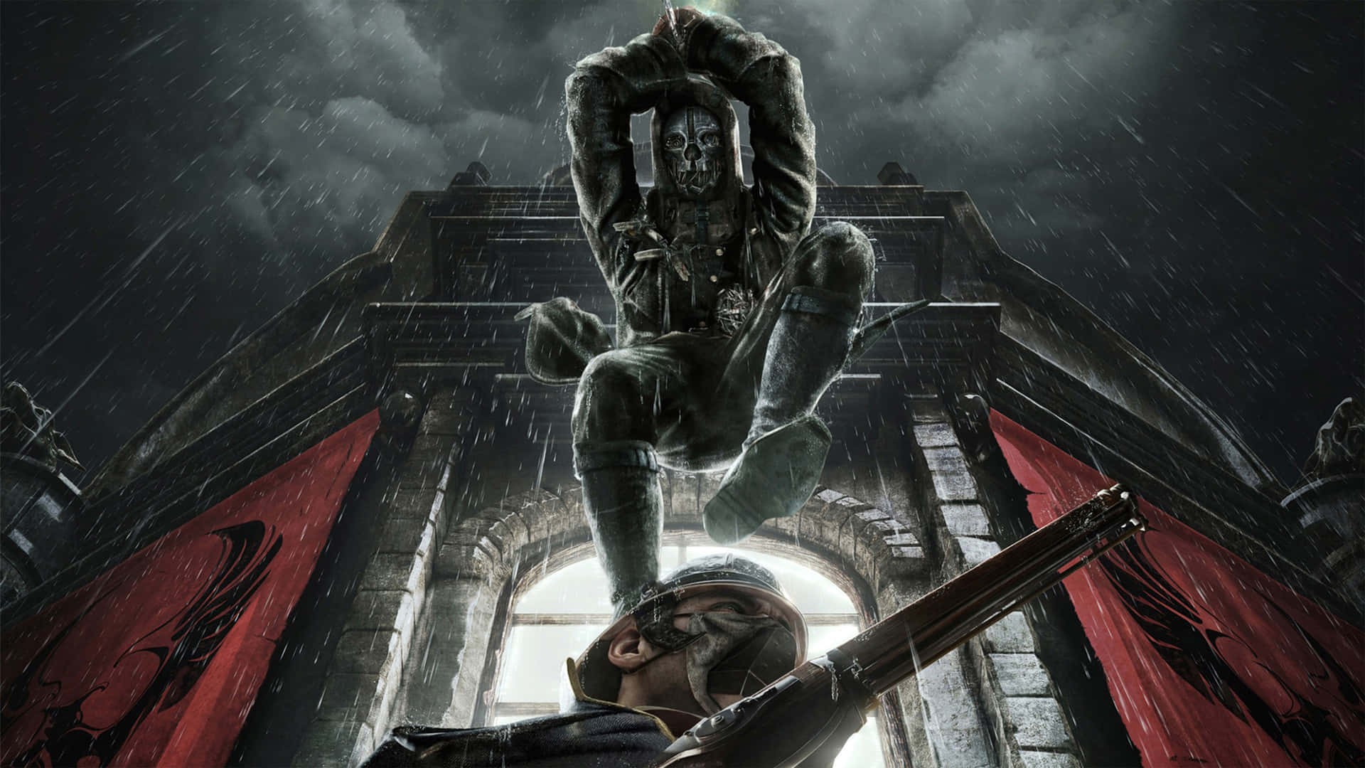 Epic Corvo Attano 4k Dishonored Background