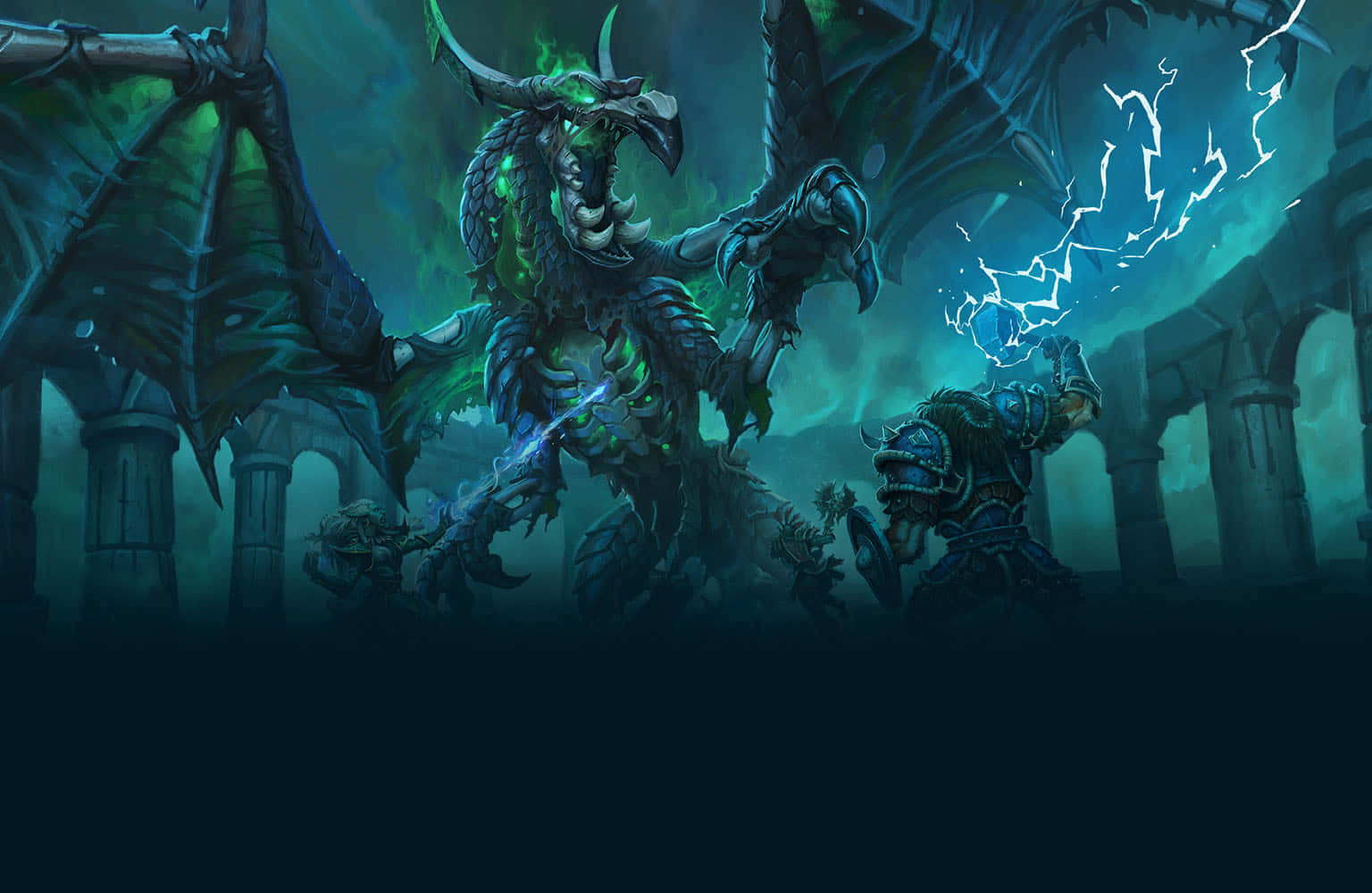 Epic Dragon Warcraft 2 Background