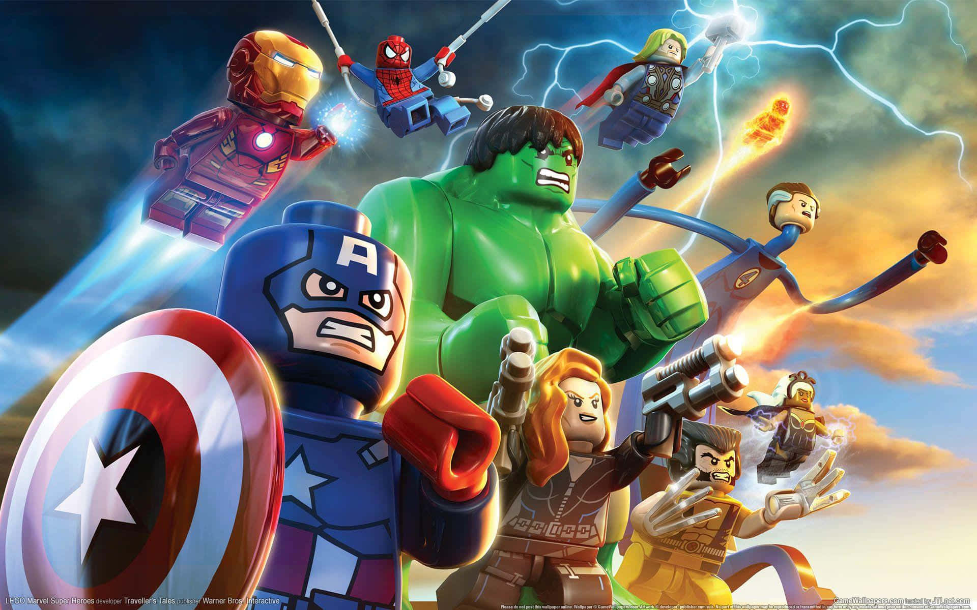 Epic Face Off In Marvel's Avengers Game Background