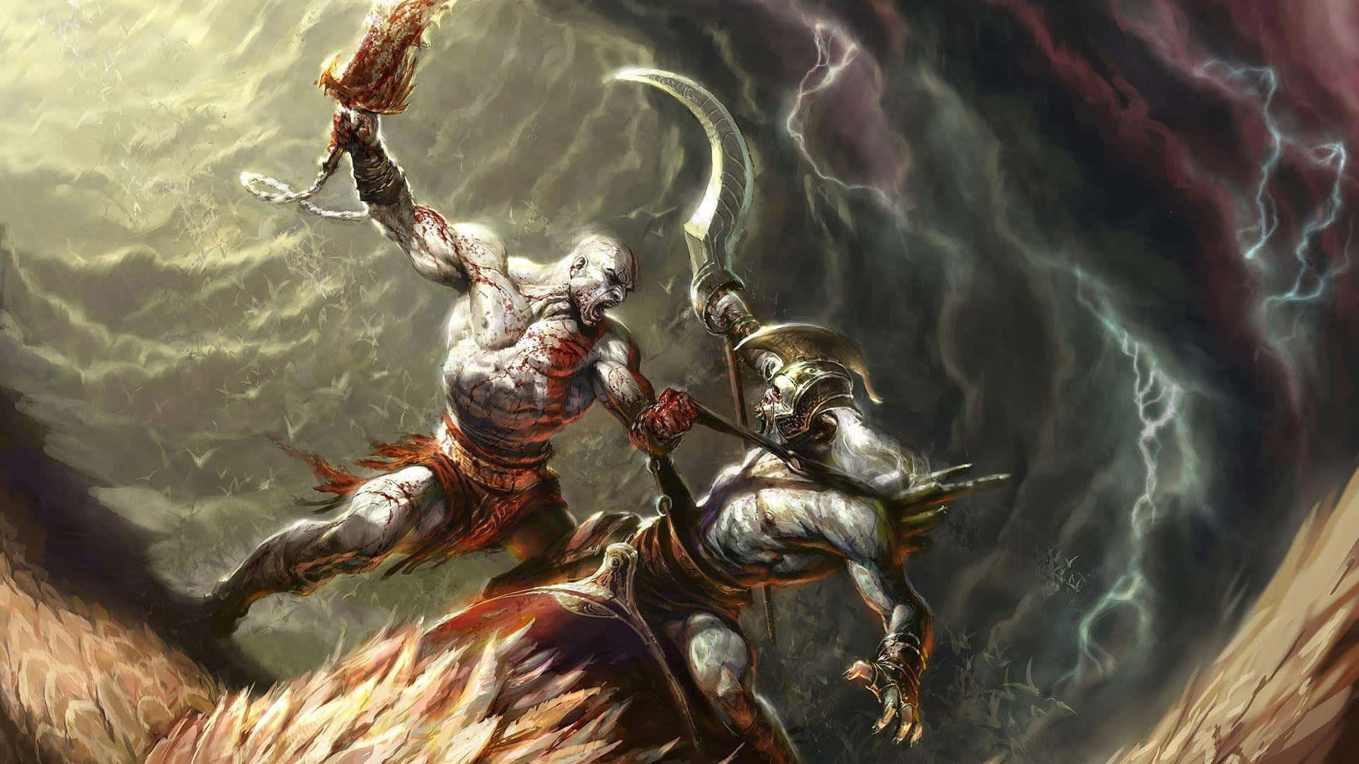 Epic Fantasy Battle Artwork