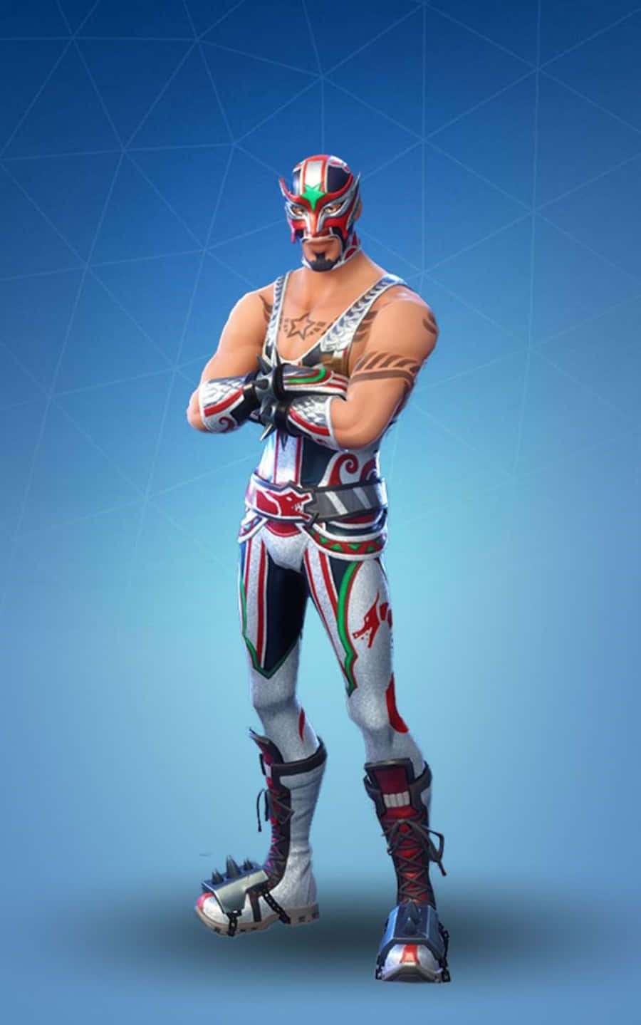 Epic Fortnite Skins Showcase In Battle Royale Background