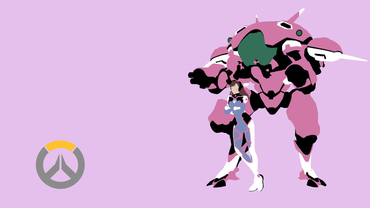 Epic Gaming Adventure Waiting For You With Overwatch Minimalist Background