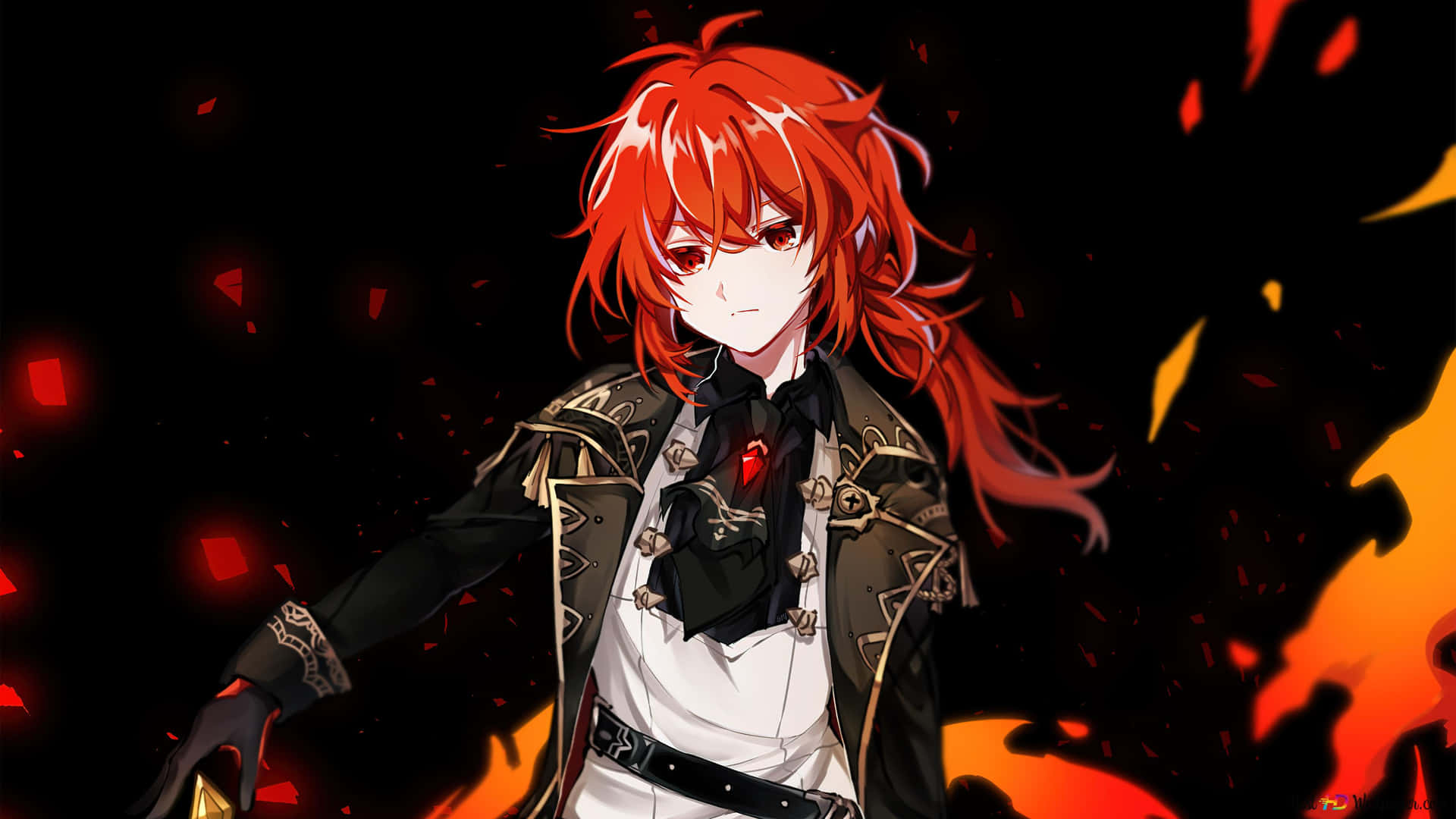 Epic Genshin Impact Character Portrait