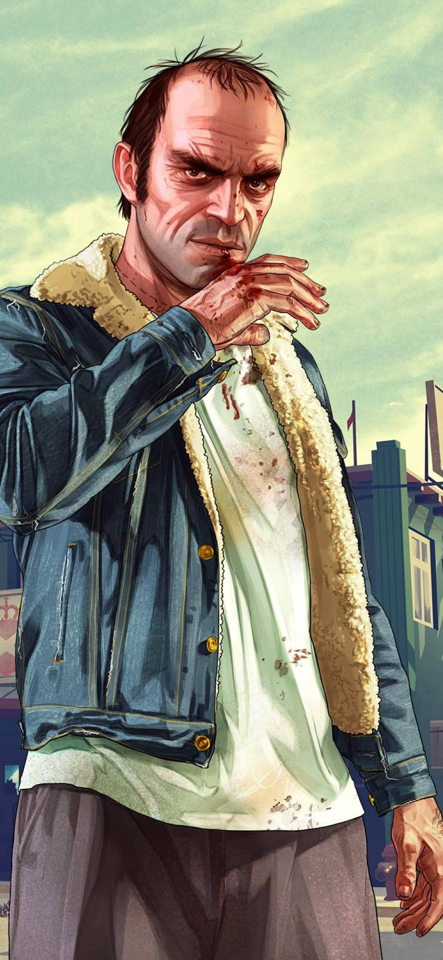 Epic Grand Theft Auto 5 Iphone Wallpaper Background