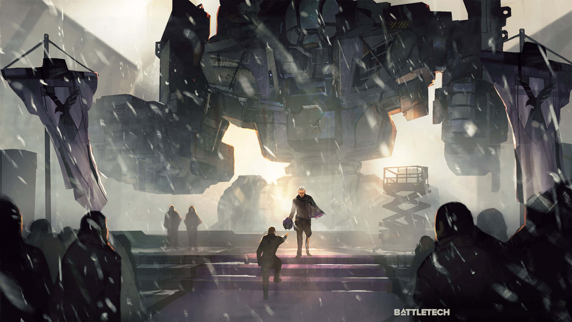Epic Mech Battle In Battletech
