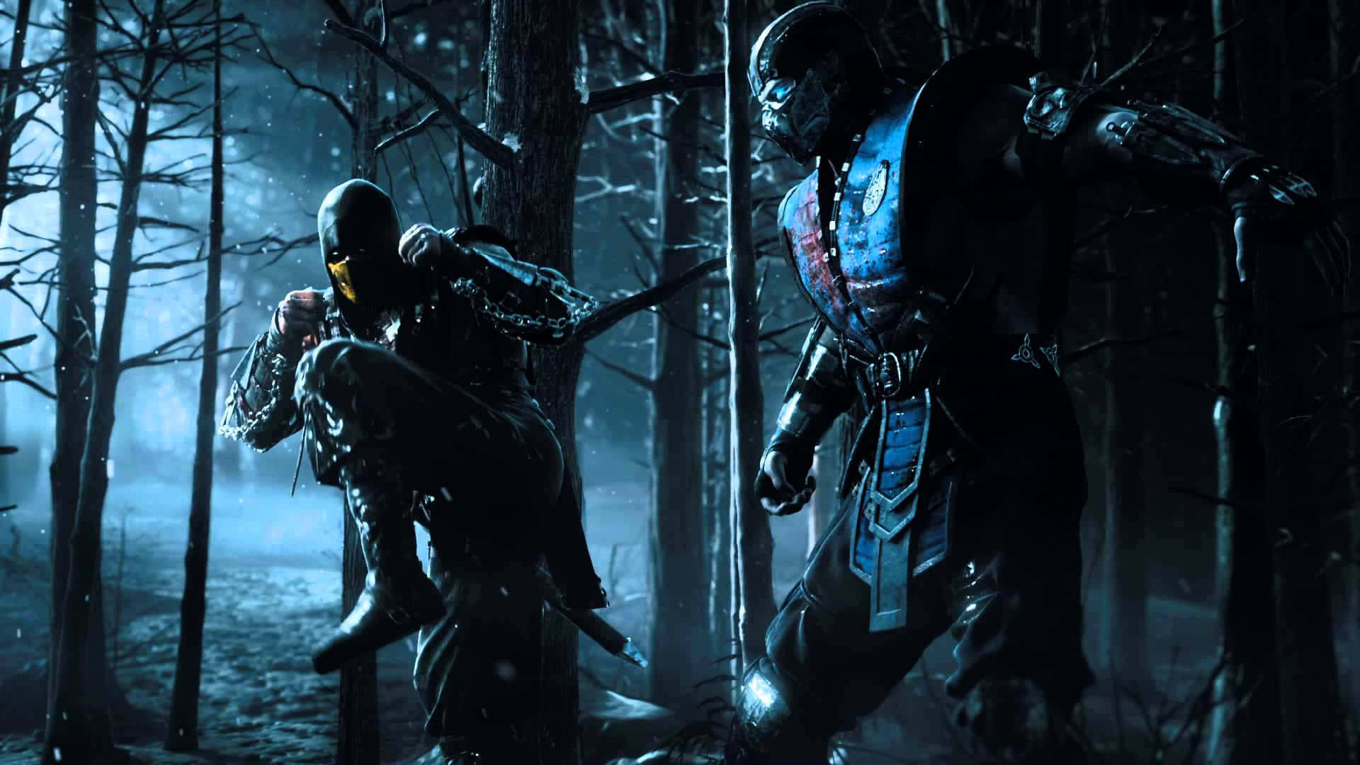 Epic Mortal Kombat X Wallpaper: Iconic Fighters In Action Background