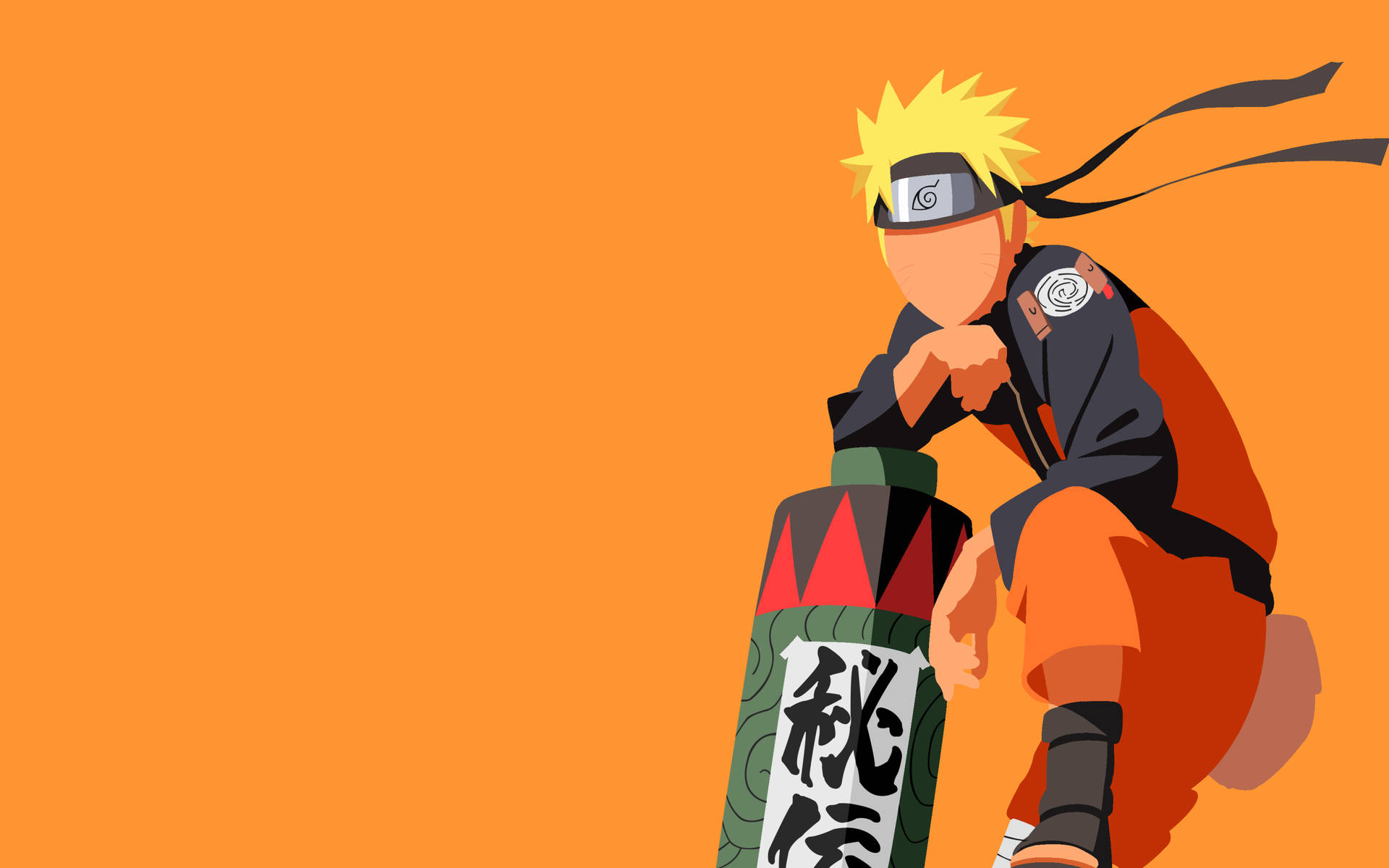 Epic Naruto Vector Art Poster Background