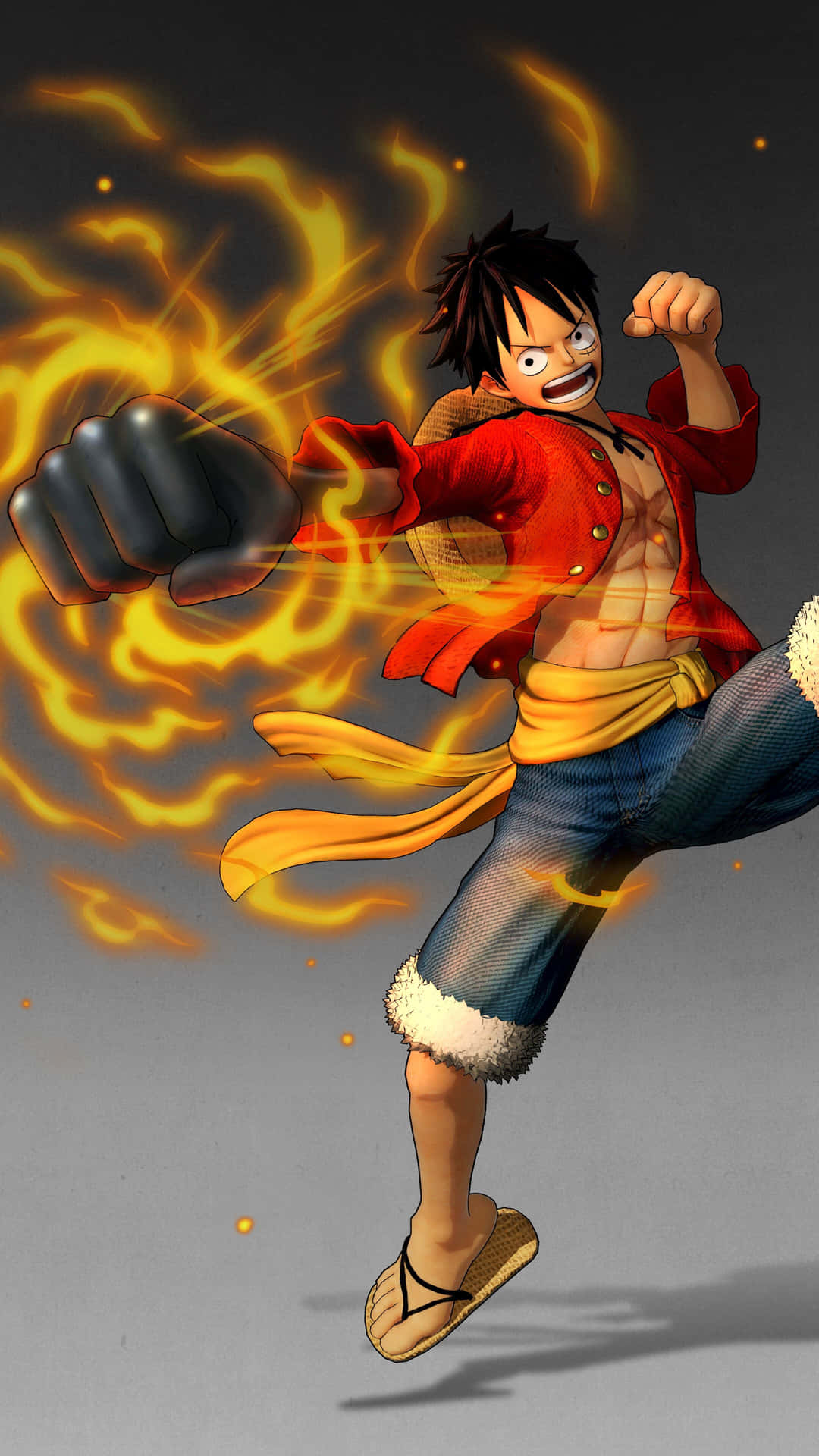 Epic One Piece Adventure: Luffy On His Way To Conquer The Great Line - Background