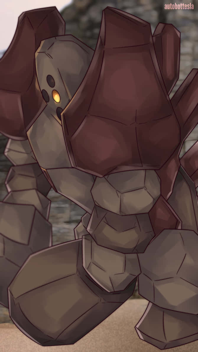 Epic Regirock Phone Background