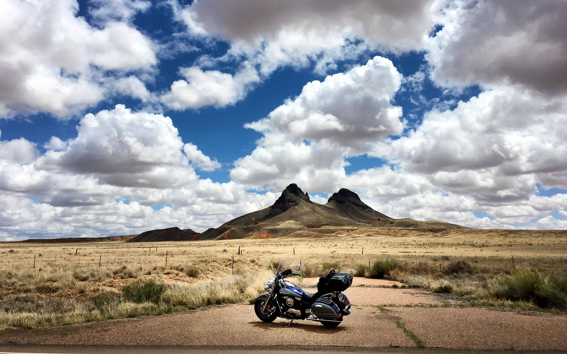 Epic Road Adventure In 4k - Big Bike Journey Background