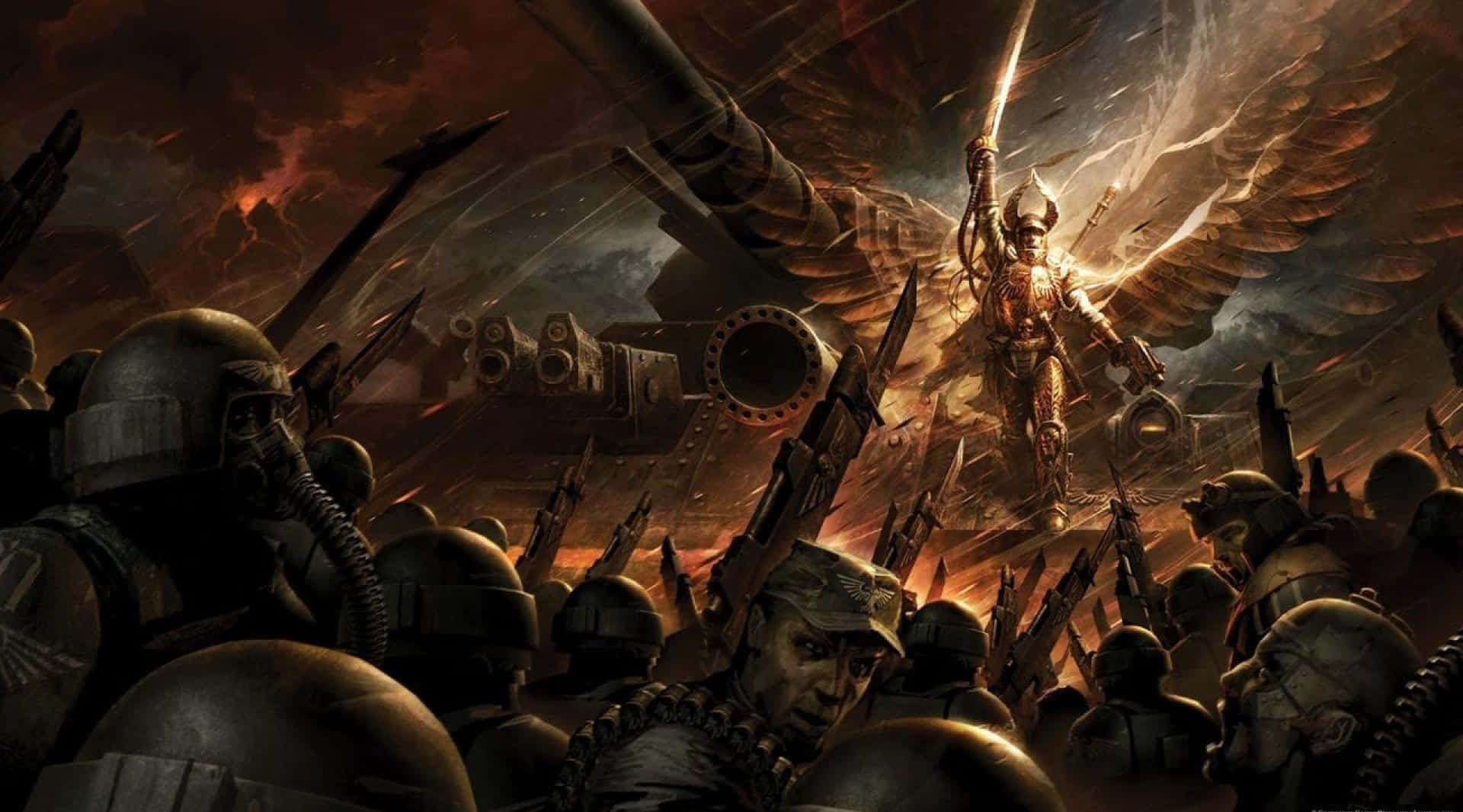 Epic_ Sci Fi_ Battle_ Artwork Background