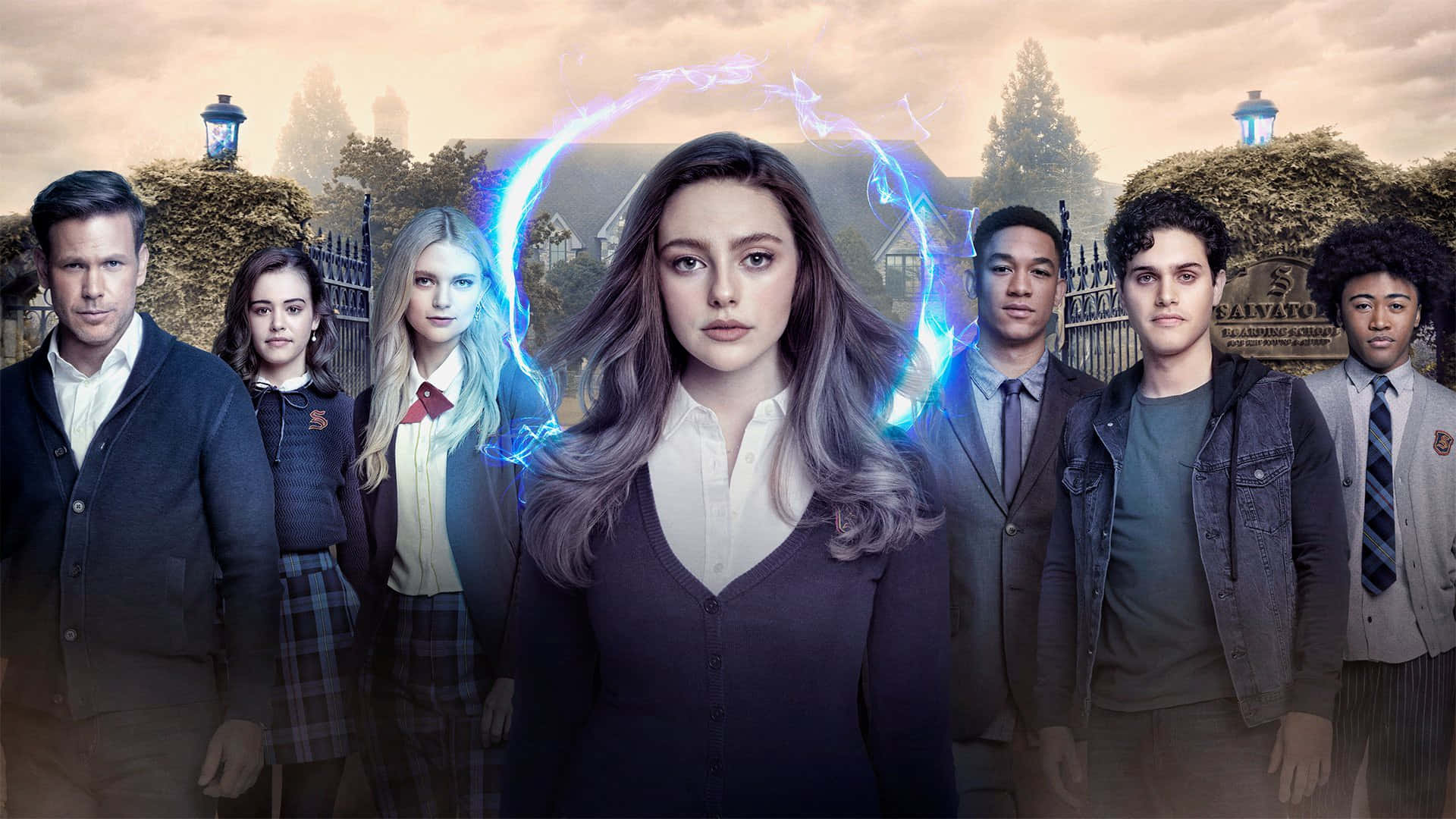 Epic Showdown In The World Of Supernatural - Legacies Background