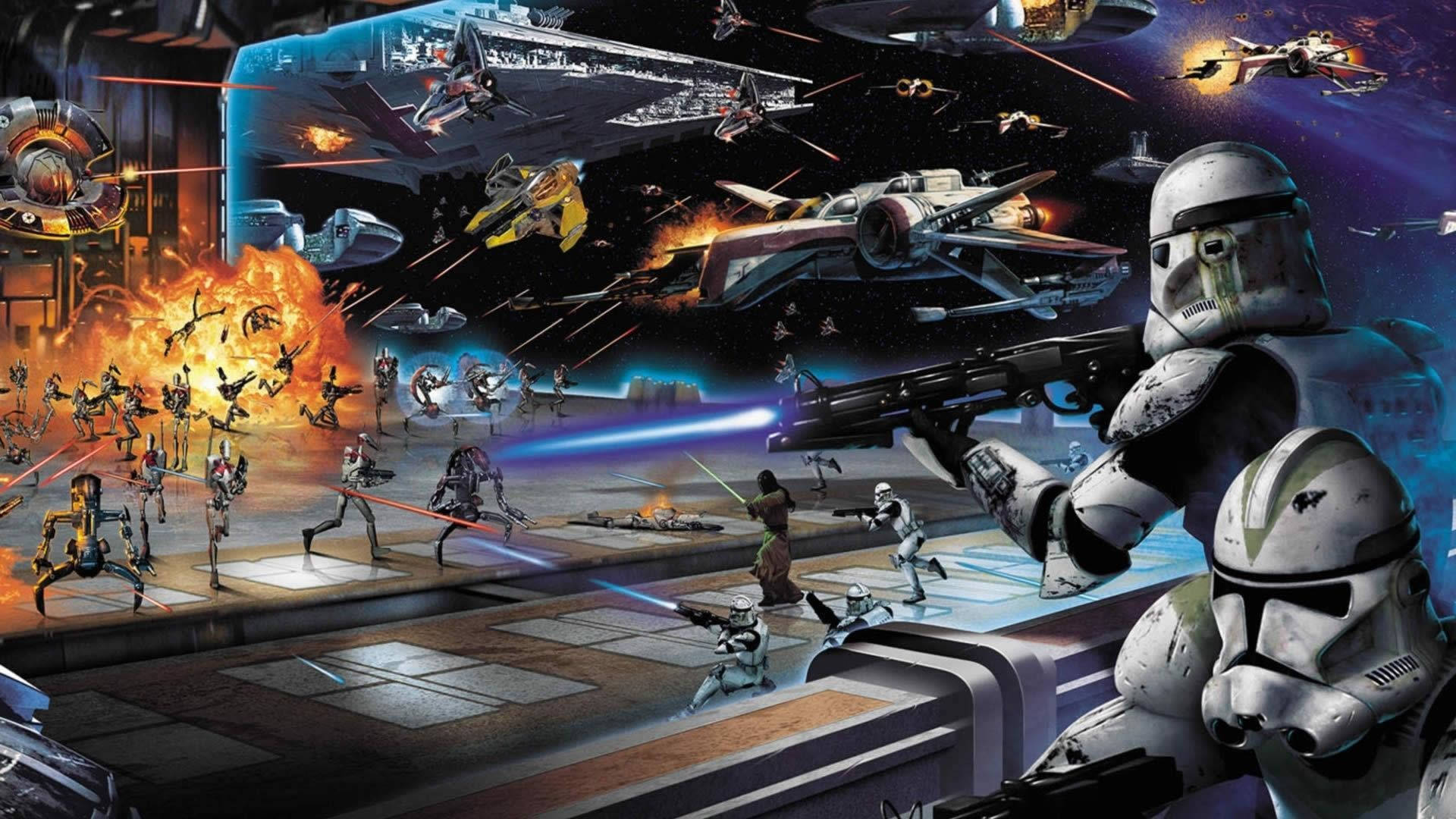 Epic Star Wars Battlefront Ii Background