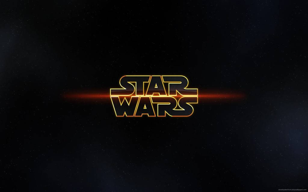 Epic Star Wars Logo Background