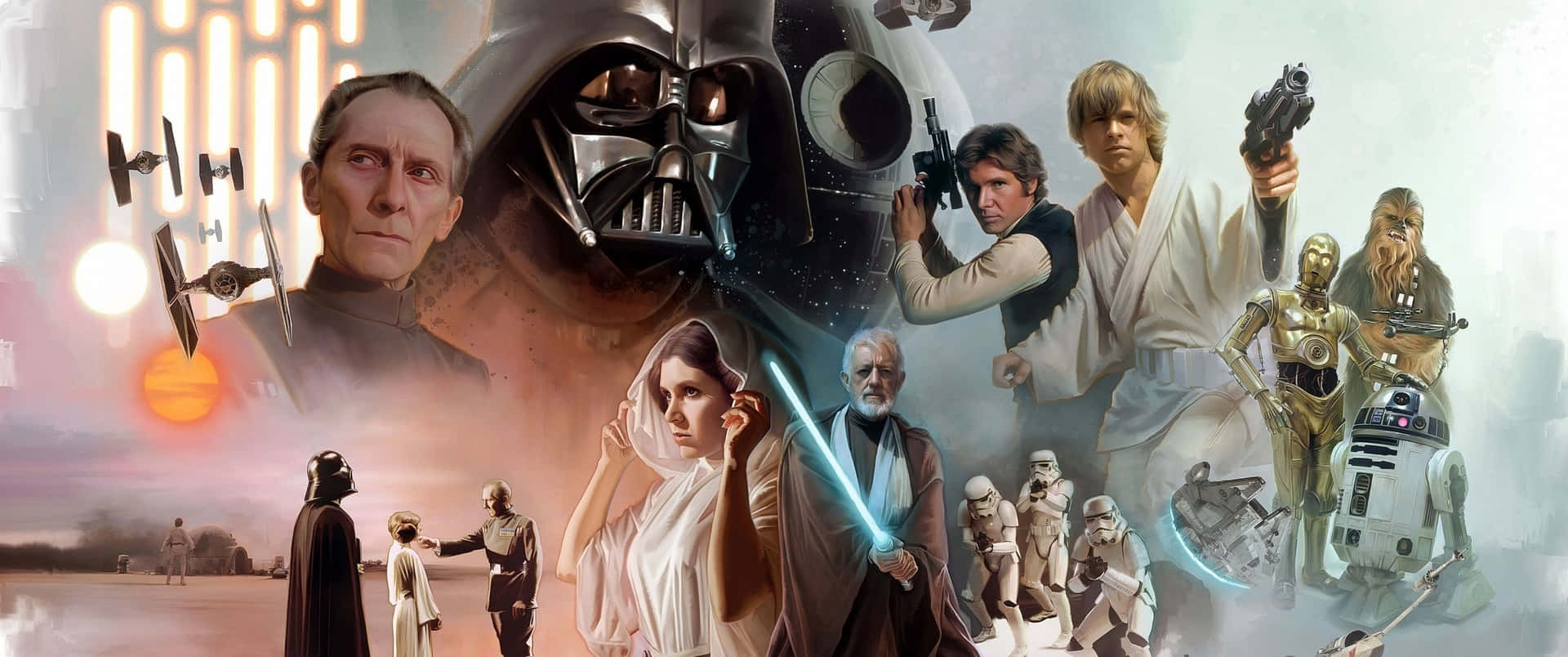 Epic Star Wars Poster Background