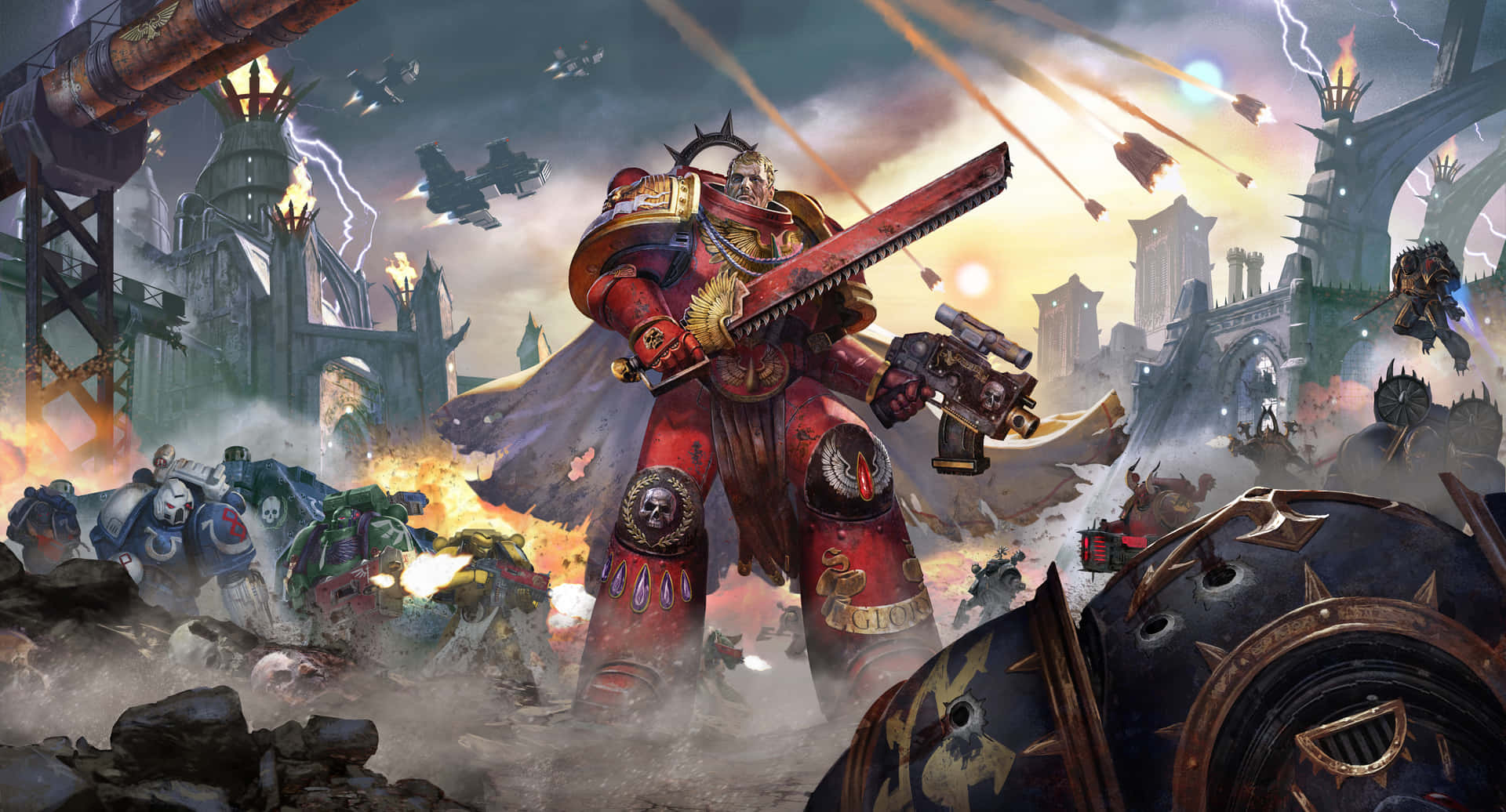 Epic Warhammer 4k Wallpaper For Pc And Mobile Background