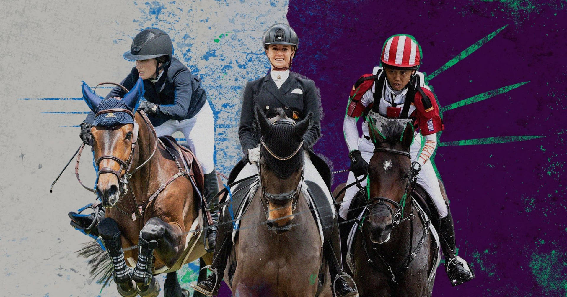 Equestrian Sport We Don't Play Campaign Background