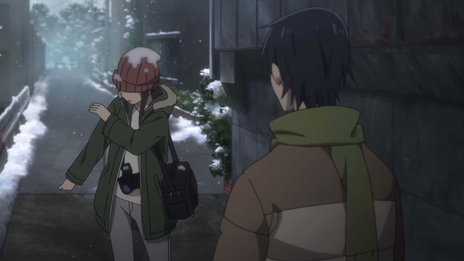 Erased Anime Satoru Airi Background