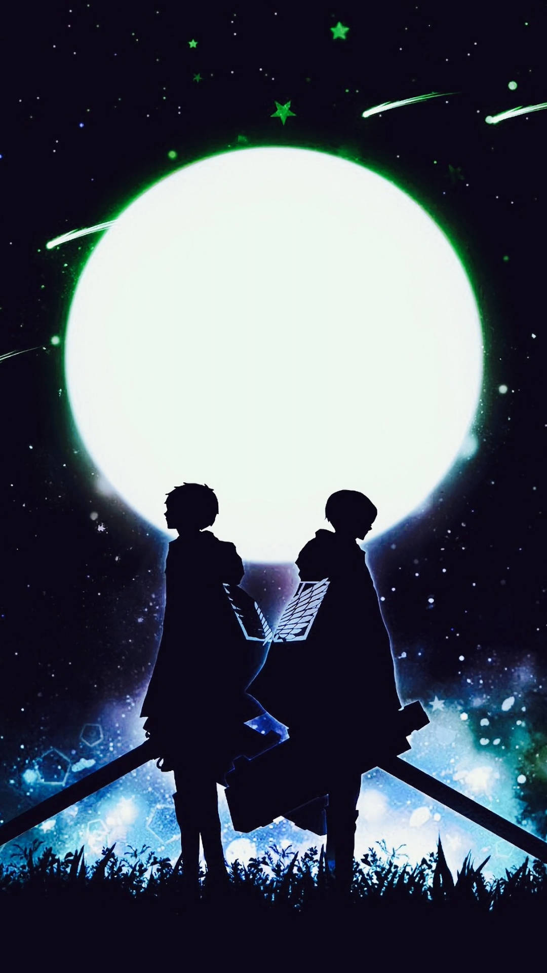 Eren And Levi Moon Background