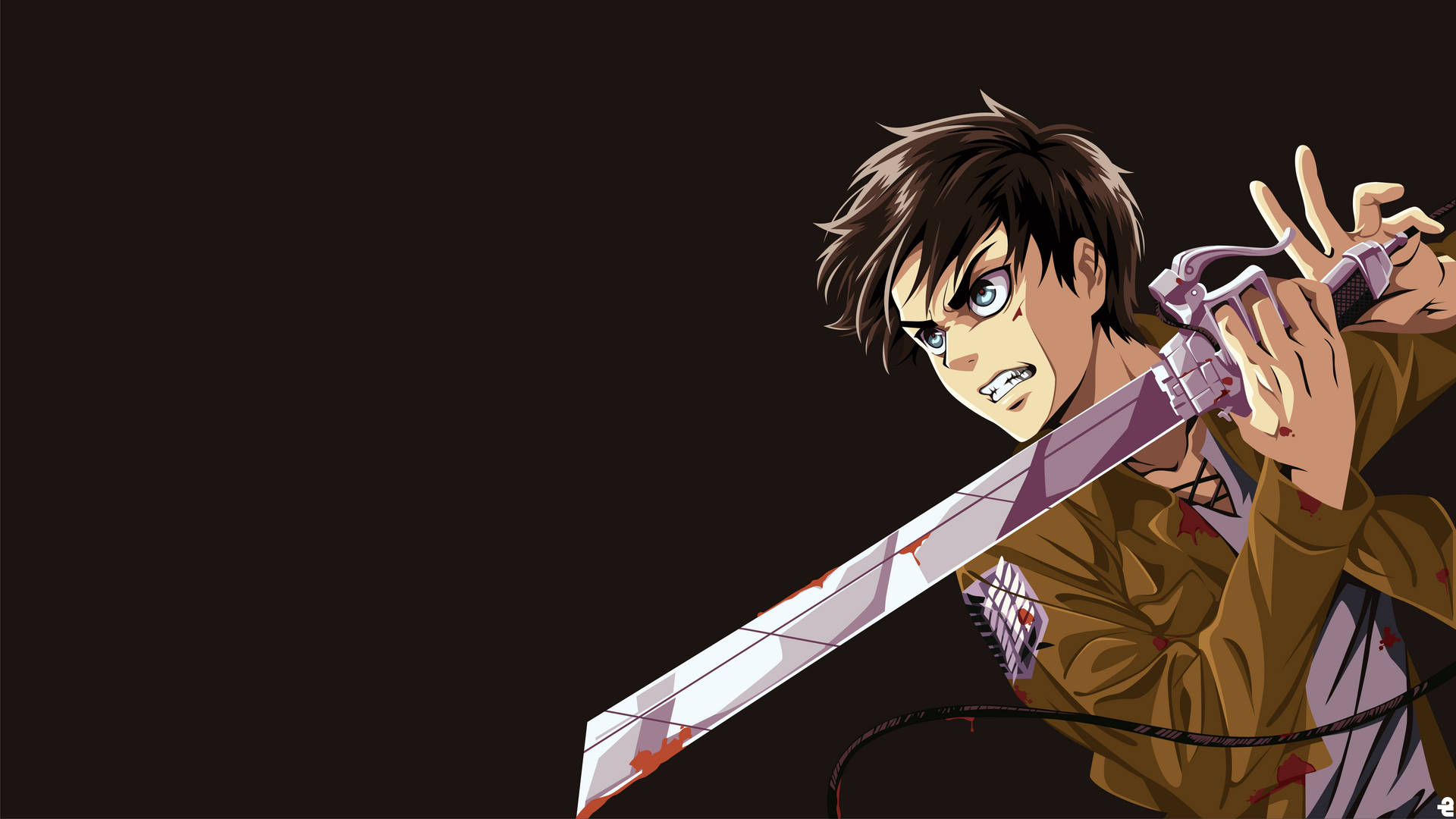 Eren With Sword