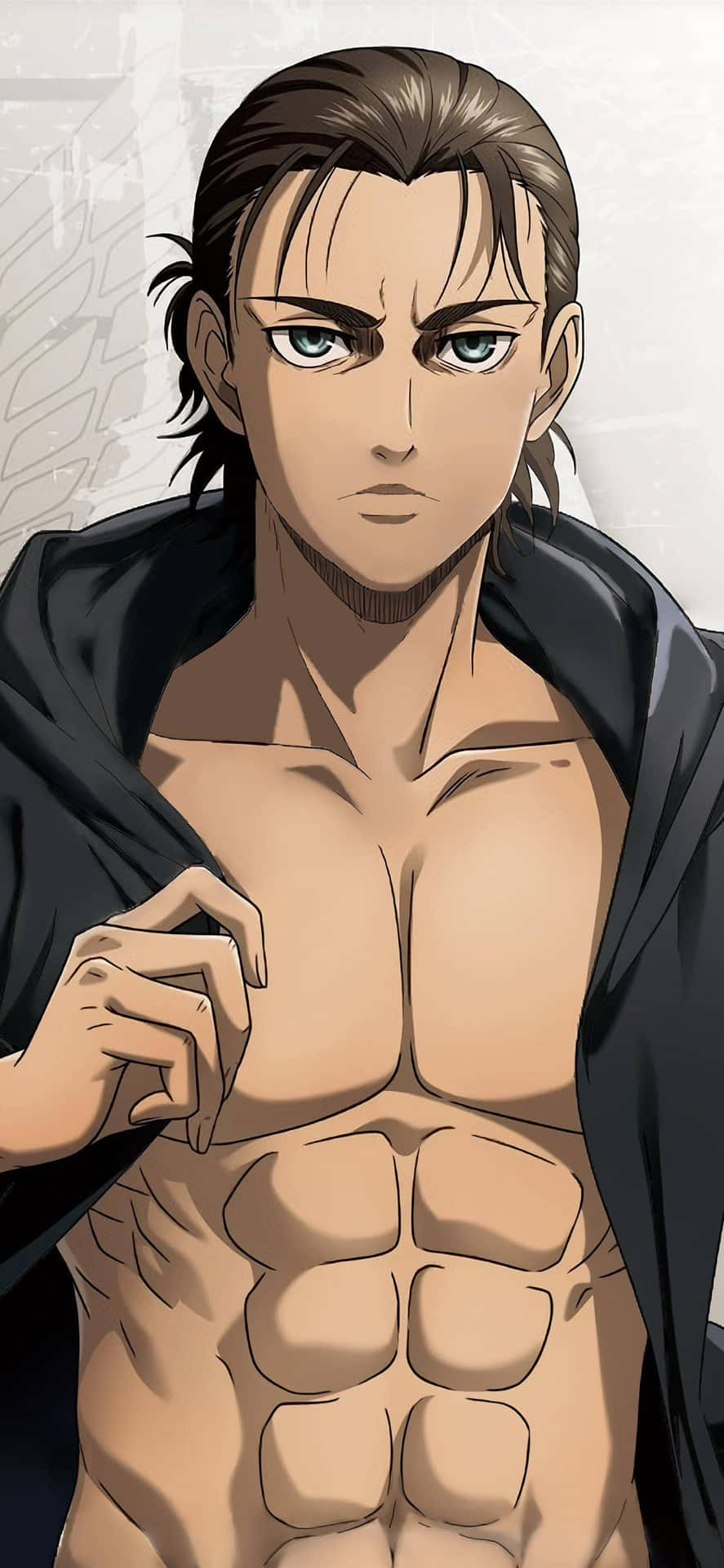 Eren Yeager Pfp Abs Background