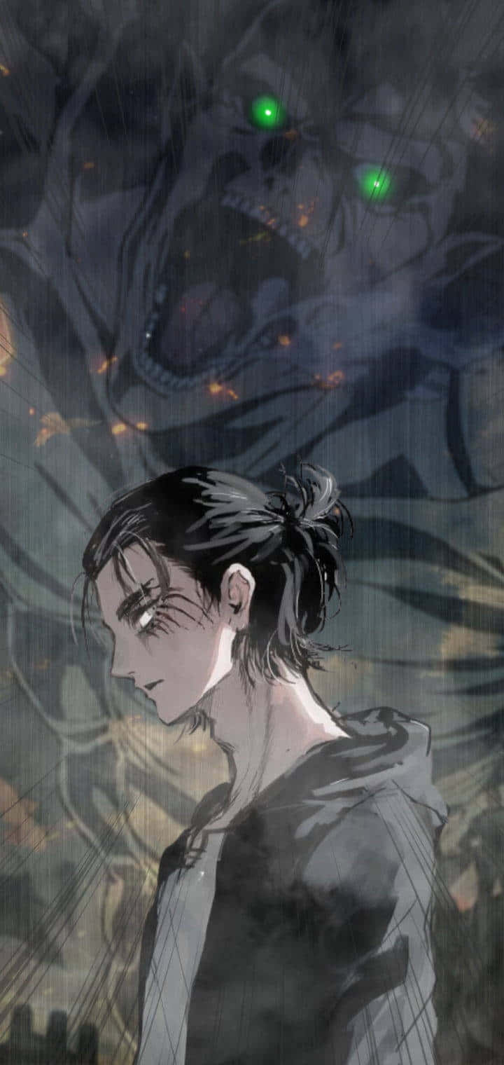Eren Yeager Pfp With Titan
