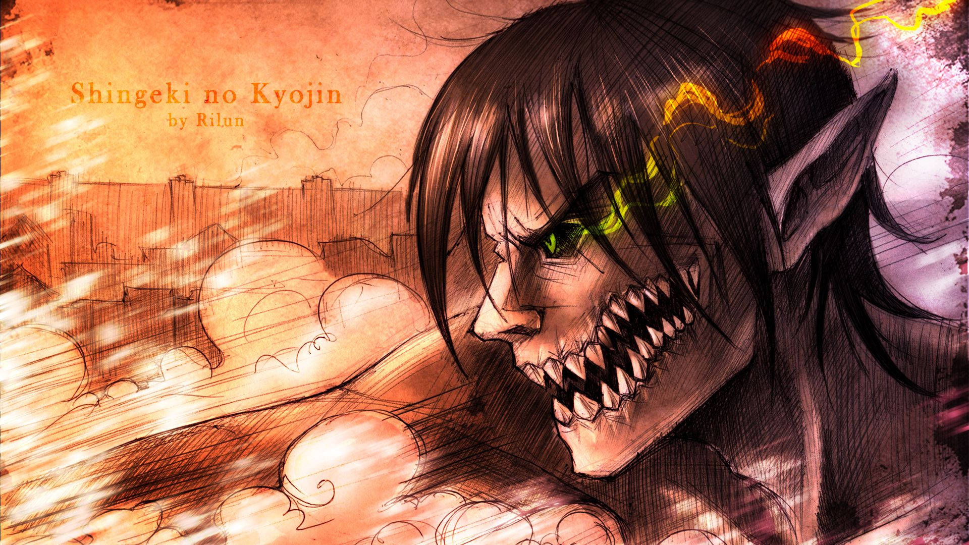 Eren Yeager, Ready For Battle Background