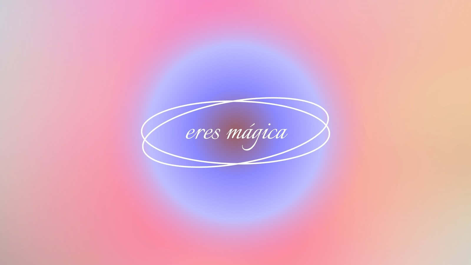 Eres Magica Typography Fondos De Pantalla Background