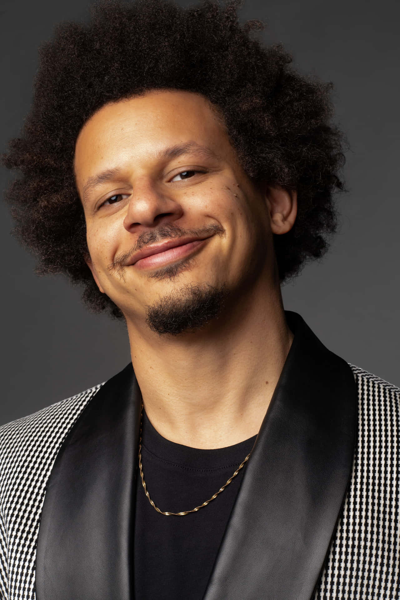 Eric Andre Portrait Smiling Background