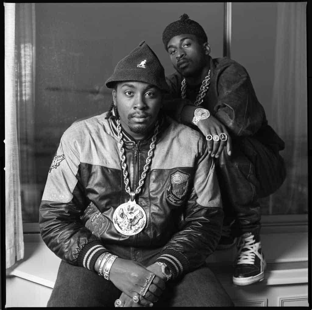 Eric B And Rakim 1987 Portrait Shot Background