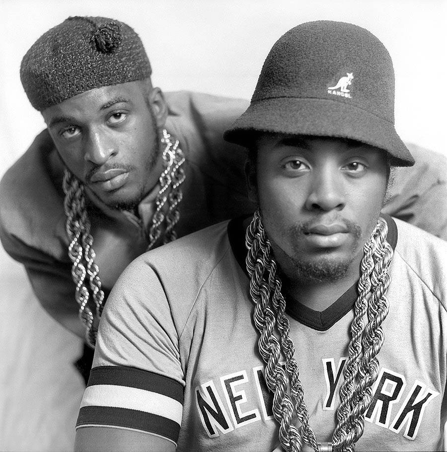 Eric B And Rakim Black And White Background