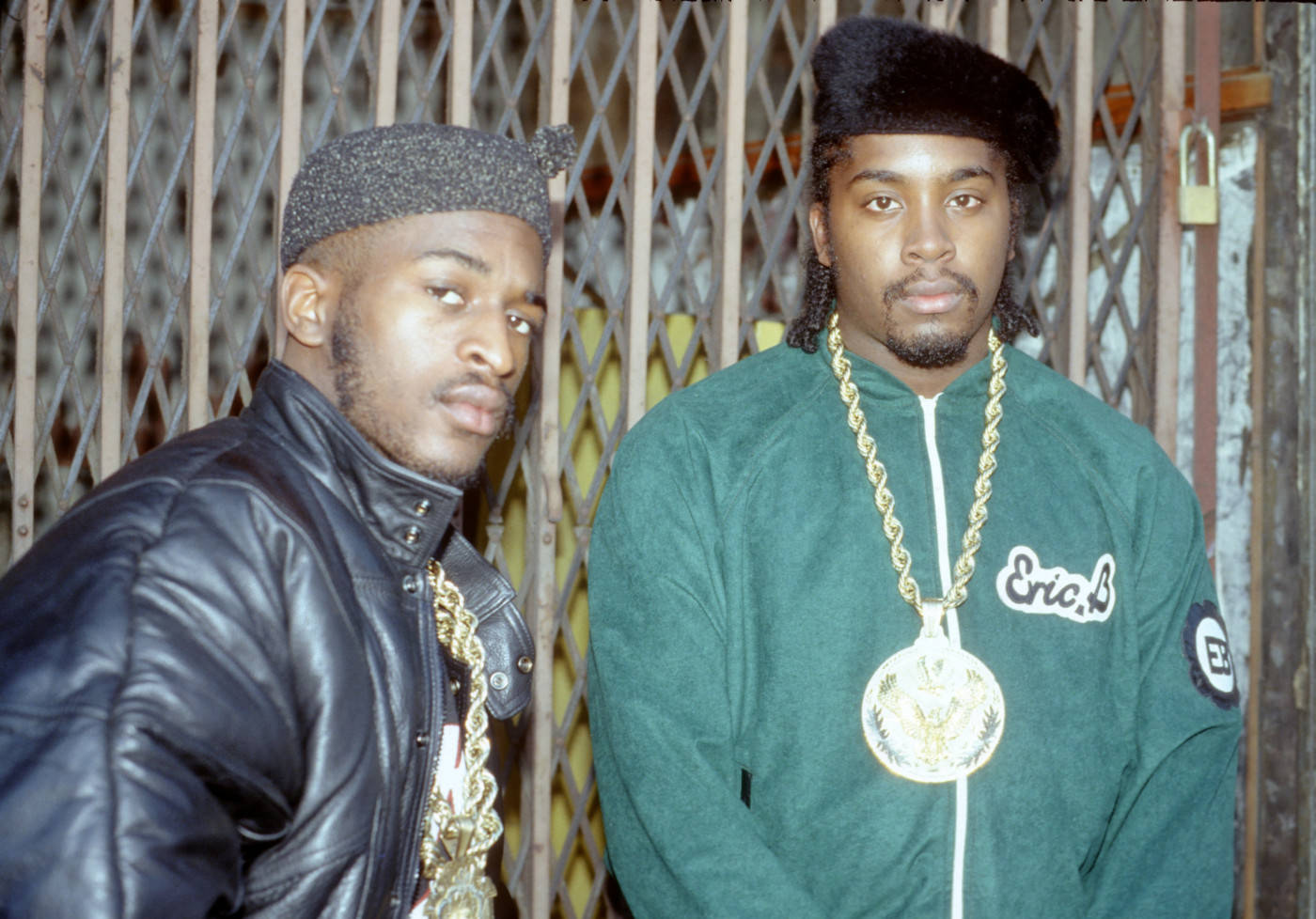 Eric B And Rakim Gangster Mood Pose 1987