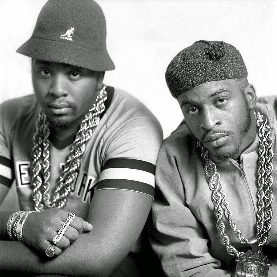 Eric B And Rakim Hip Hop Legendary Duo Pose