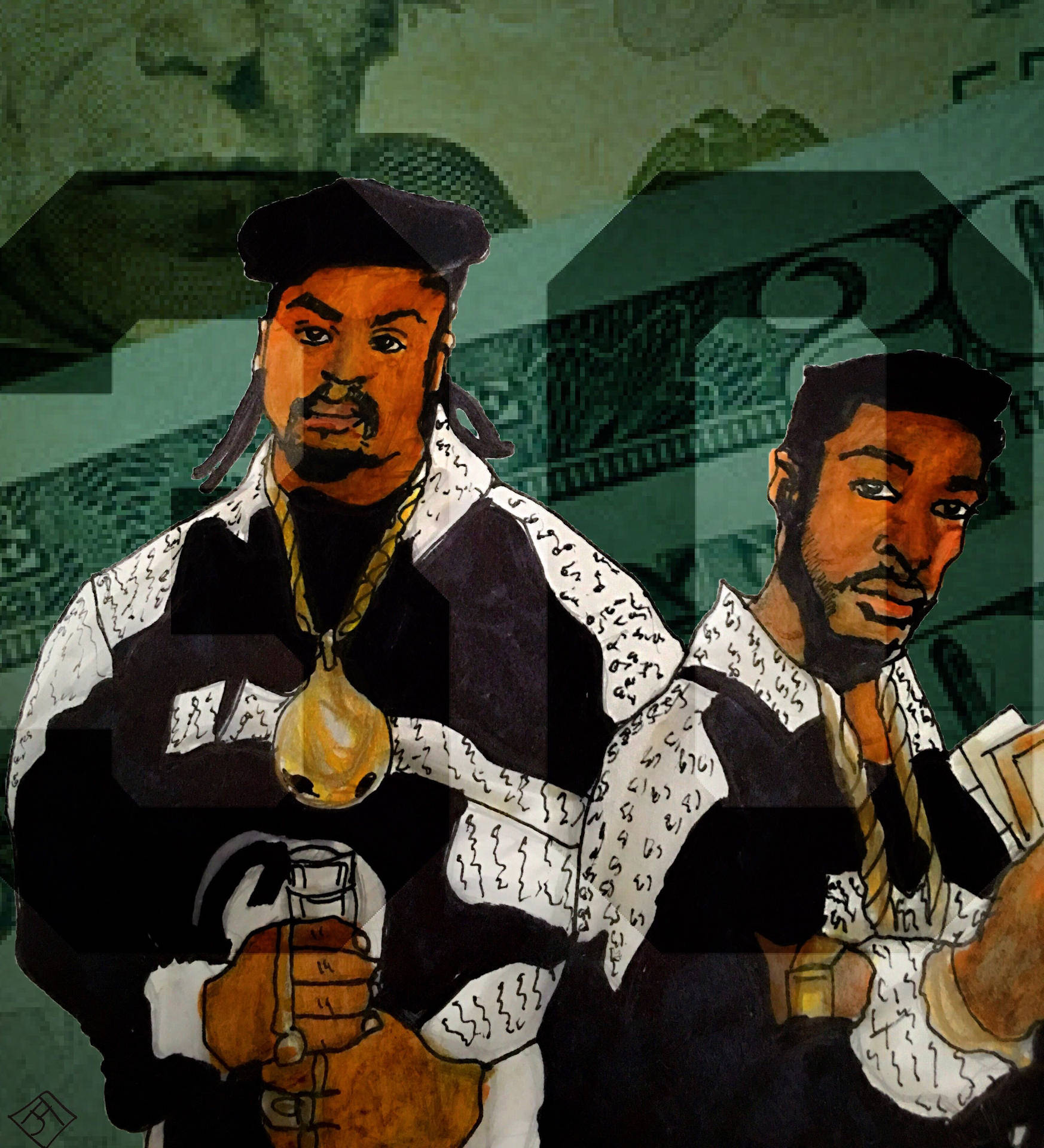 Eric B And Rakim Paid In Full Digital Art