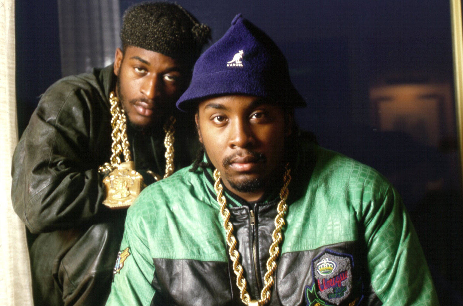 Eric B And Rakim Power Duo Hip Hop Blings Background