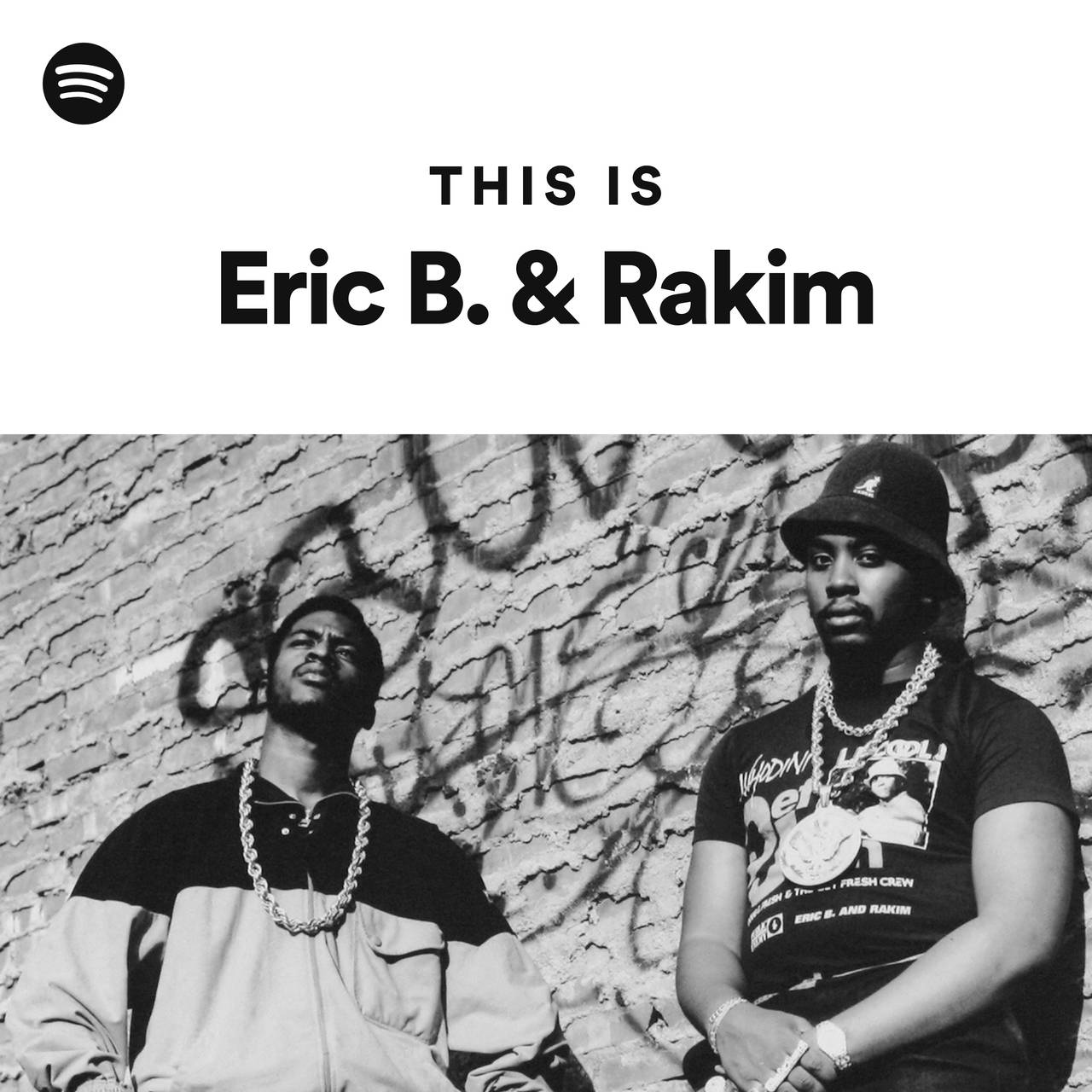 Eric B And Rakim Spotify Playlist Cover Background