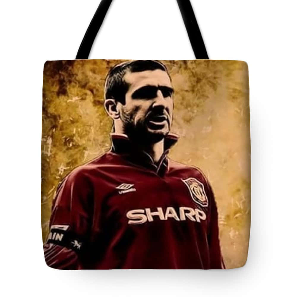 Eric Cantona In Bag Background
