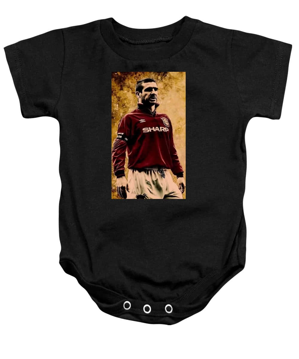 Eric Cantona Shirt With Hole Background