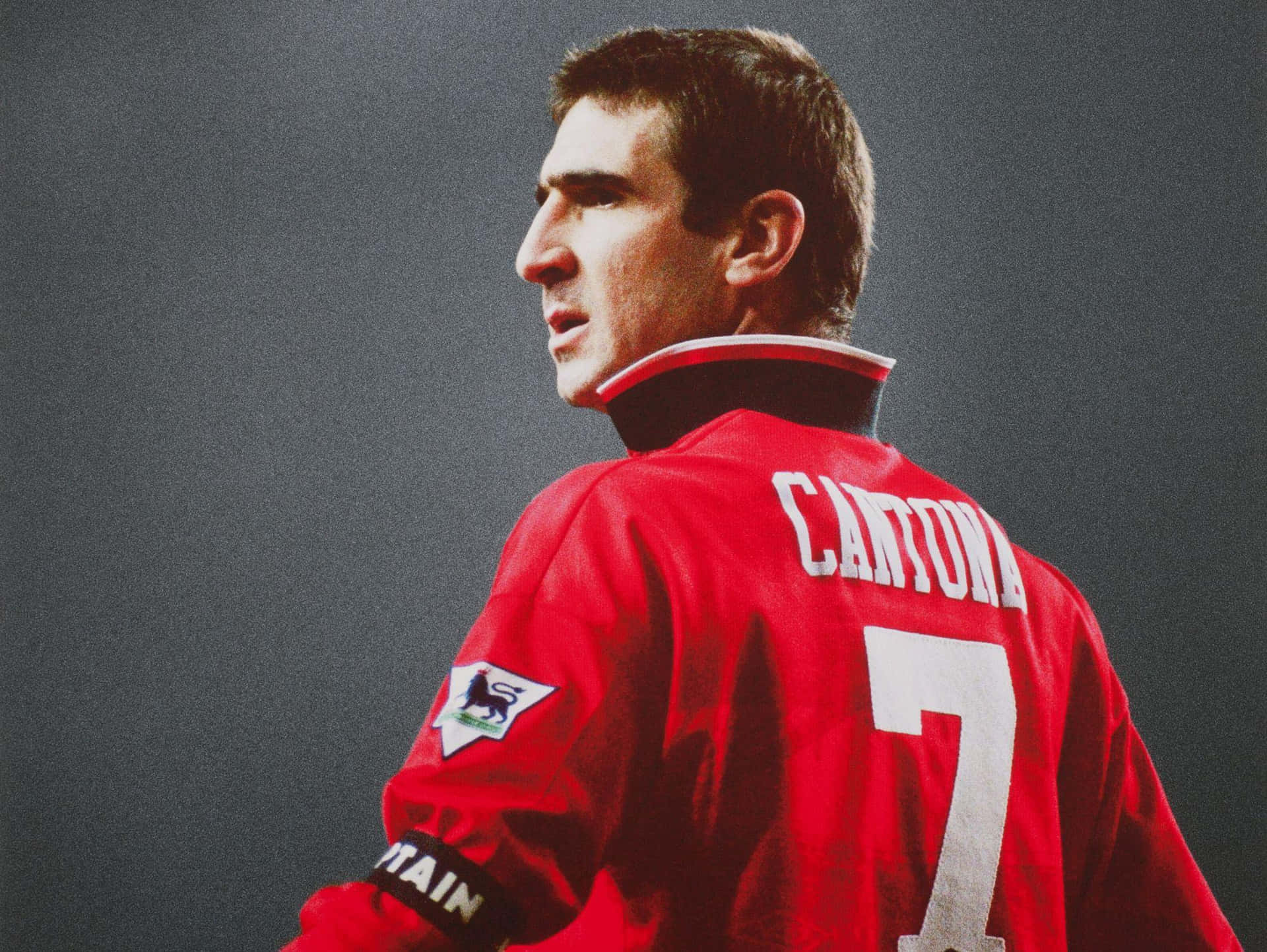Eric Cantona Side Profile Background