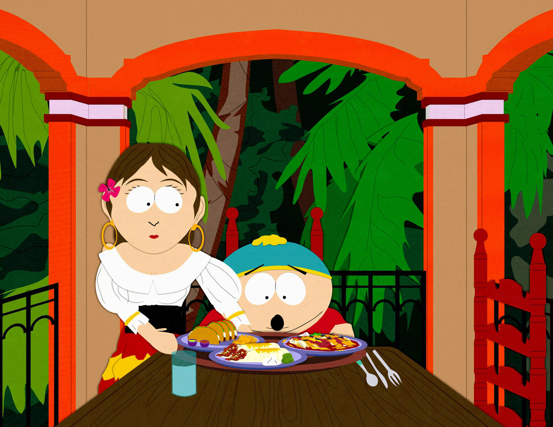 Eric Cartman Casa Bonita Episode Background