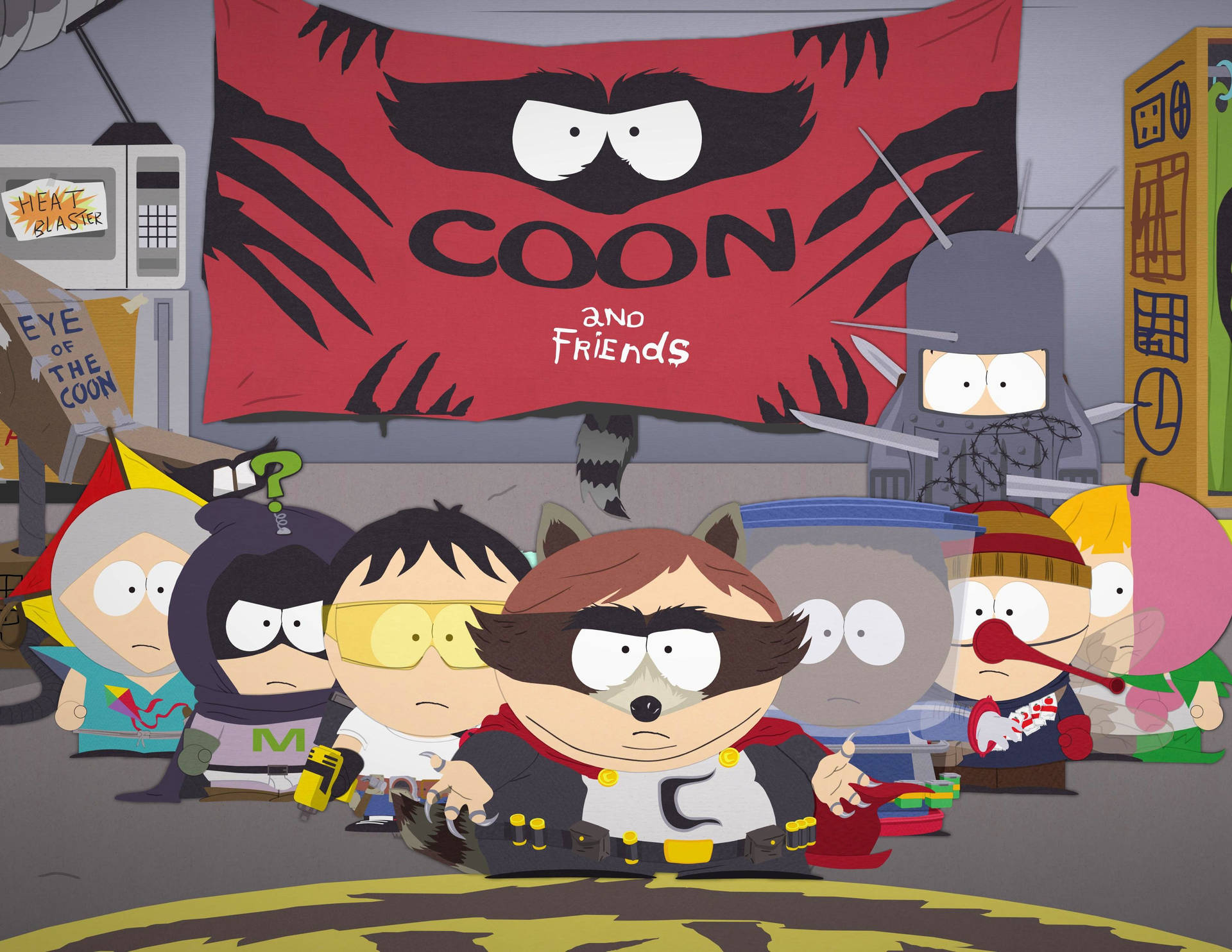 Eric Cartman Coon And Friends Background