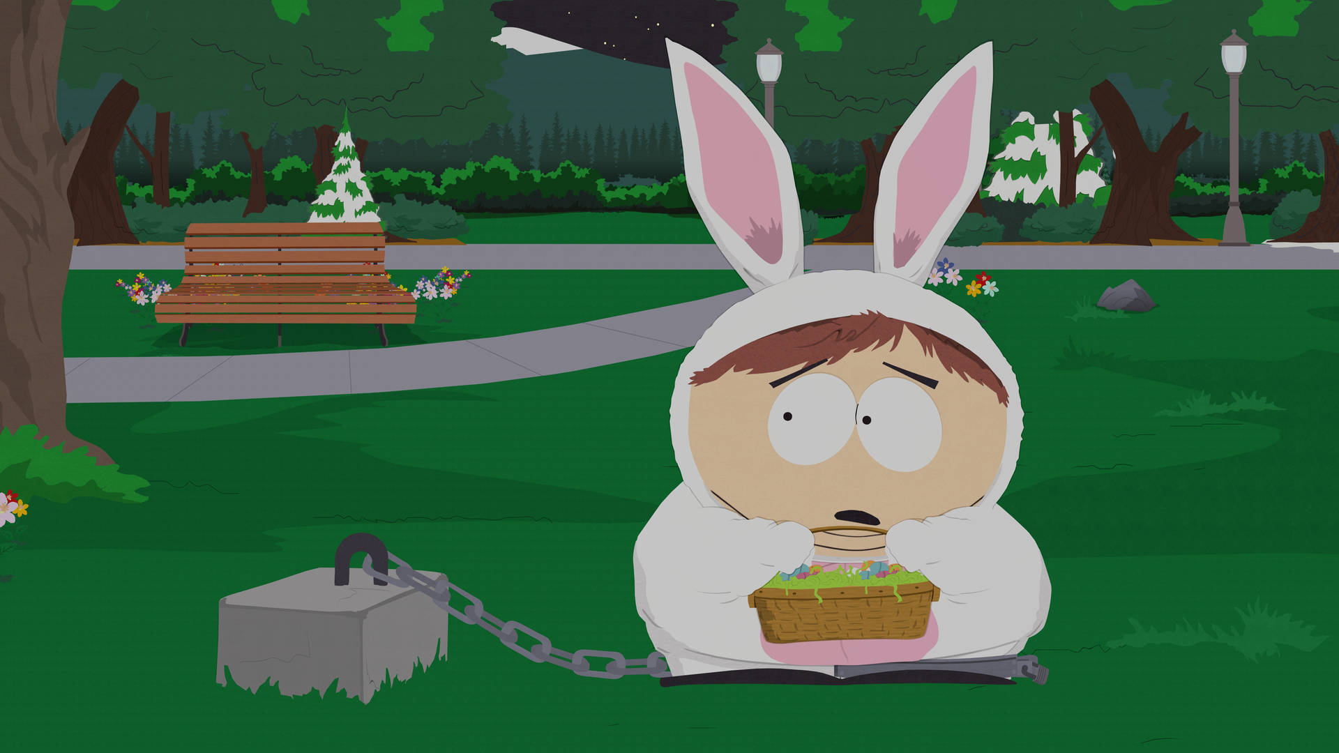 Eric Cartman Easter Jewpacabra Episode Background